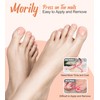 Morily Summer Press on Toenails Short Square, 28Pcs Nude Pink