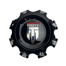American Truxx Gloss Black Wheel Center Cap C1081502090F-7 81502090F-1