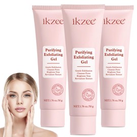 2 Pack Purifying Exfoliating Gel, Purifying Moisturizing_Gel Facial, Purify-ing Exfoliat-ing Scrub, Cleansing Face and Body Exfoliating_Scrub