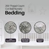 2 x Cot Bed Fitted Sheet 100% Cotton 200 Thread