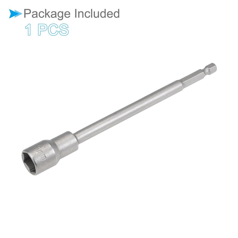 CoCud Magnetic Nut Setter Driver 13mm Socket 1/4" Hex Shank