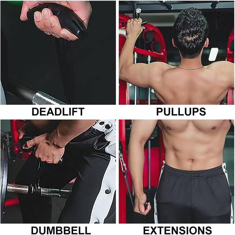 JCZD Multifunction Gym Handles, Use as LAT Pull Down Attachment,