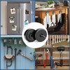 MIKEDE Heavy Duty Magnets with Hole, 150LB Strong Magnets, Black