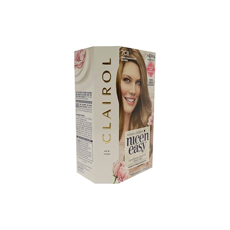 Clairol Nice 'n Easy Permanent Hair Color 7CB Dark Champagne