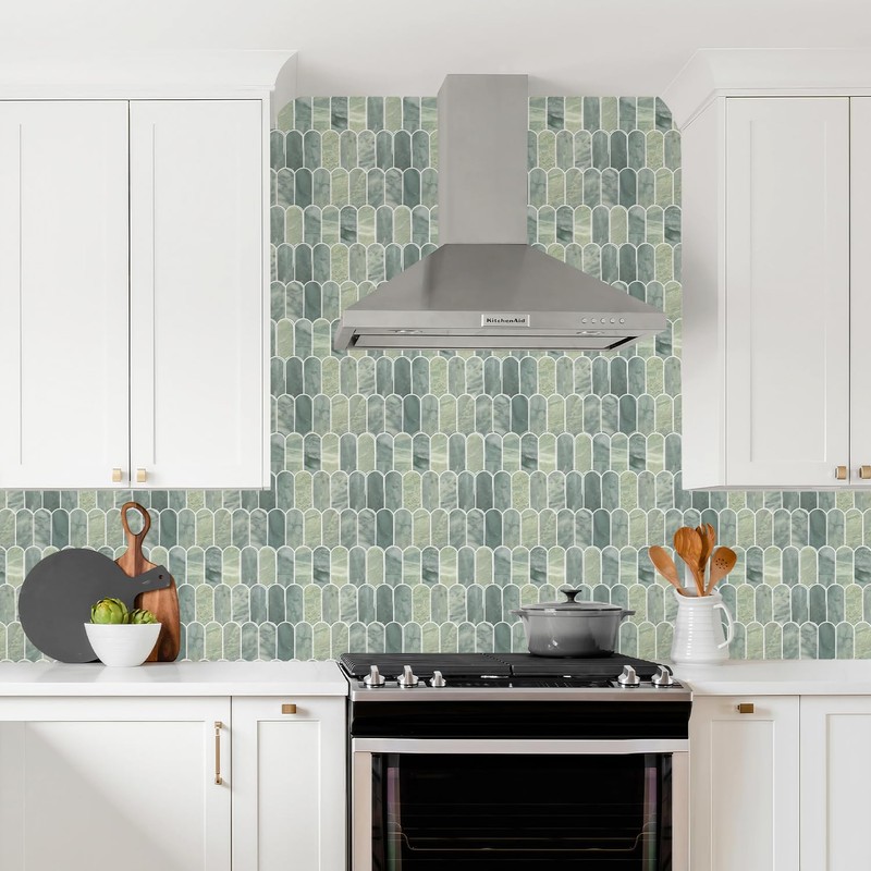 Vamos Tile Upgraded Thicker Design Peel and Stick Backsplash Tile,