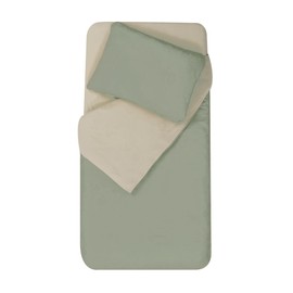 MON P' DODO Duvet Cover 75 x 120 cm + Pillowcase 35 x 45 cm, Ginky / Sand