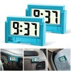 Betus Car Dashboard Digital Clock - Vehicle Adhesive Clock with