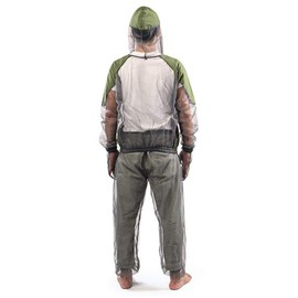 BESPORTBLE BESPORTBLE Professional Outdoor Suit, 1Set Breathable Mesh Jacket with Hood and Pants - Net Clothing Protection from Bugs, Gnats, No-See-Ums & Midges