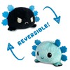 TeeTurtle - The Original Reversible Axolotl Plushie - Blue +