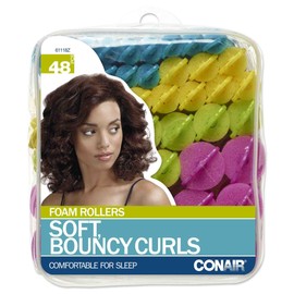 Conair Soft, Bouncy Curls Foam Rollers 48 count