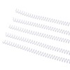100PCS Spiral Binding Coils 48 Loops 4:1 Pitch A4 Paper