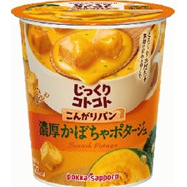 Pokka Sapporo Brown Bread, Thick Pumpkin Potage, 1.8 oz (51 g) x 6 Packs