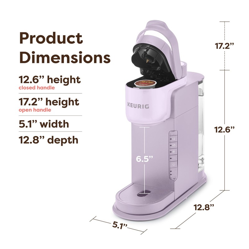 Keurig K-Express Single Serve K-Cup Pod Coffee Maker, 3 Brew