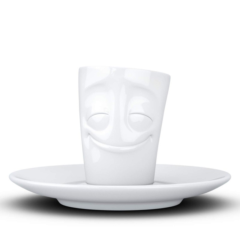 FIFTYEIGHT PRODUCTS Fiftyeight Espresso Cups, Set of 2, Napkins 80