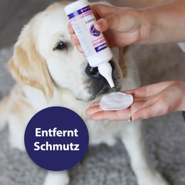 Canosept Augenpflege für Hunde 120ml - Tränenfleckenentferner Hund - Augenpflege Hund - Pflegemittel & Reinigungsmittel für den Bereich ums Auge - Für sensible Hundepflege
