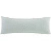 Pemberly Row Polyester Rayon Foam Pillow with Bamboo Cover in