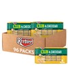 Keebler Sandwich Crackers, Single Serve Snack Crackers, Lunch Snacks, Club