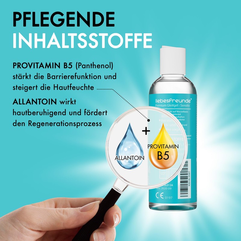 liebesfreunde® Sensitive Water-Based Lubricant (150 ml) Premium Lubricant Intimate Gel