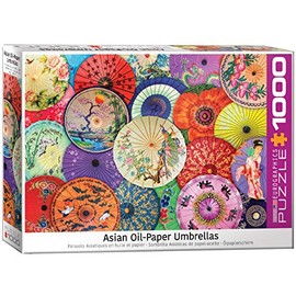 Asian Oil Paper Umbrellas 1000pc Puzzle