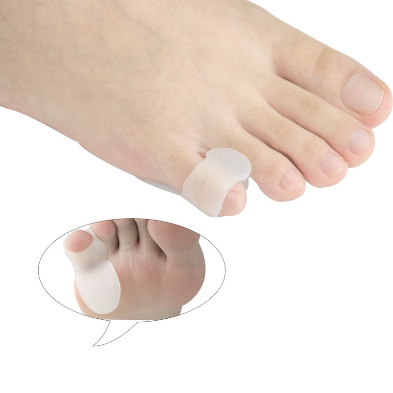 Povihome Pinky Toe Splint Protector Gel Little Toe Separator Guards