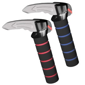 TONINT 2 Packs 3 in 1 Car Handle Assist,Car Door Handle for Elderly with Window Breaker Seatbelt Cutter,Car Door Support Handle Multifunction Handle Car Door Latch Handle for Seniors and Handicapped