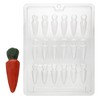 CybrTrayd Chocolate Candy Mold – Small Carrots – 18 Cavities