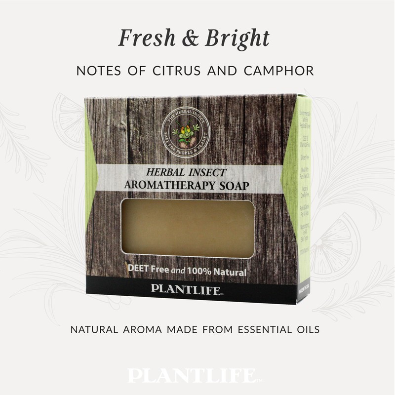 Plantlife Herbal Insect Aromatherapy Soap 113g - 4 oz