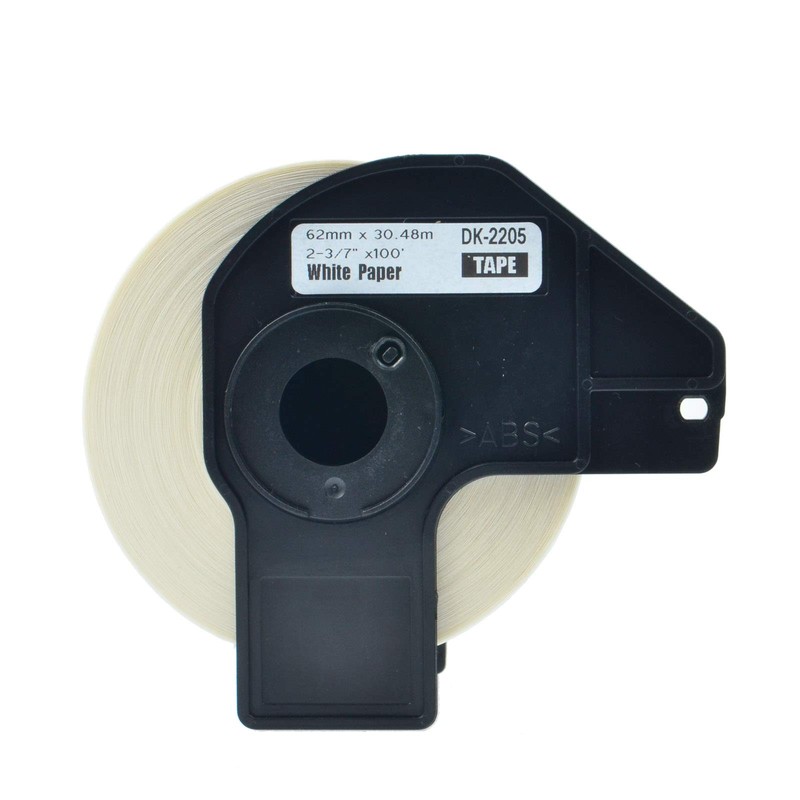 NineLeaf [10Rolls/Case + 10 Cartridge Frame] Label Continuous Paper Roll