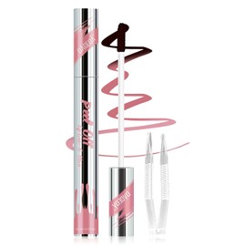 DAGEDA Peel Off Lip Liner, Tattoo Lip Liner Peel Off Lip Stain, Tinte de labios resistente al agua, de larga duración, altamente pigmentado y de acabado mate (Romance)