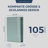 VON HEESEN® Wallets Men & Women, Turquoise (Silver Pine), With