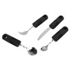 Weighted Bendable Cutlery,Disabled Cutlery Easy Grip Cutlery Dishwasher Safe Disabled