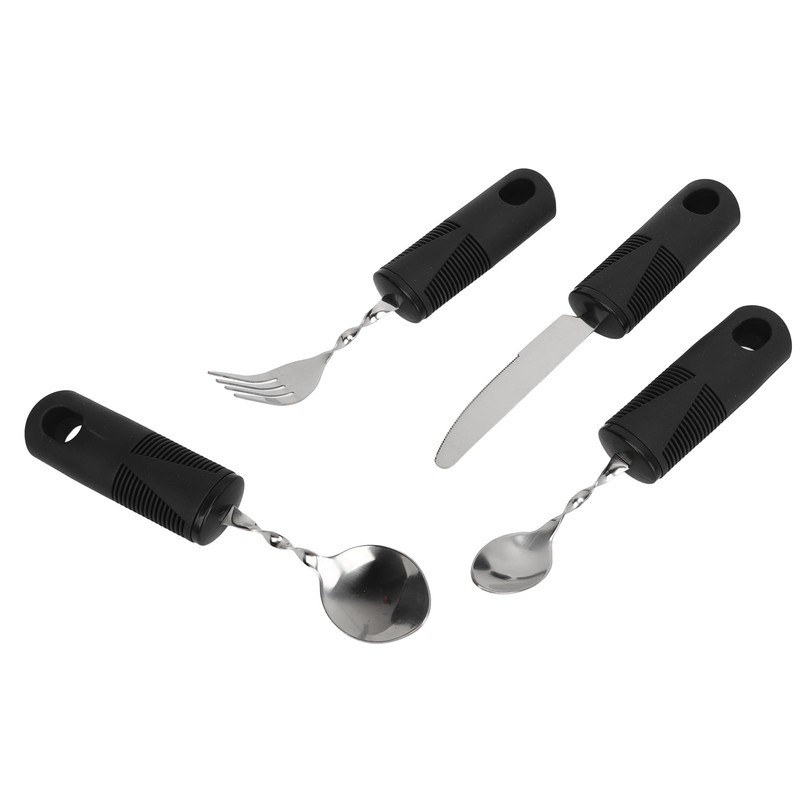 Weighted Bendable Cutlery,Disabled Cutlery Easy Grip Cutlery Dishwasher Safe Disabled