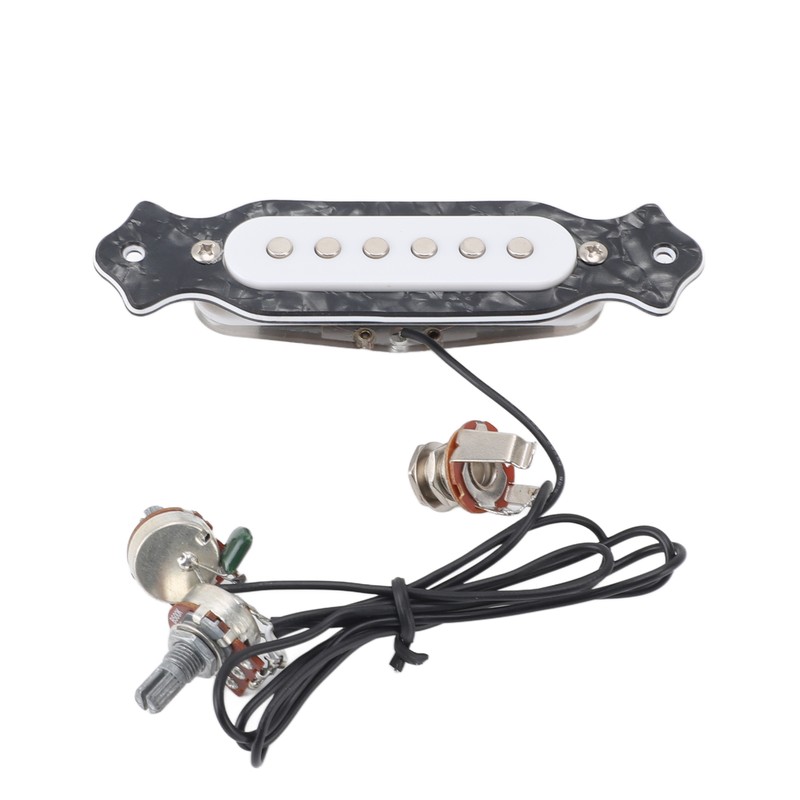 6 String Single Coil Pickup Prewired Electric Guitar Pickup Replacement