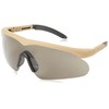 Swiss Eye Shooting Glasses Ballistic Sunglasses Raptor 3 Lenses Coyote