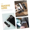 NOLITOY Cell Phone Camera Lens Kit Silver Clip Wide Angle