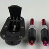 Black Racing Car Quick Release Bonnet Lock Hood Pins Latch