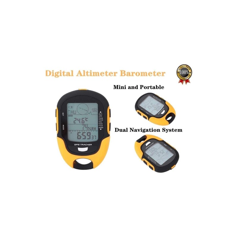 Digital Altimeter Barometer, Digital Altimeter, IPX4 Waterproof Digital Barometer, for