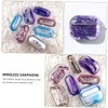 Mobestech Earphone Case Earplugs Pro TPU Fashion Purple