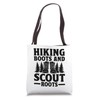 Hiking Boots And Scout Roots Camping Scouting Scouts Tote Bag