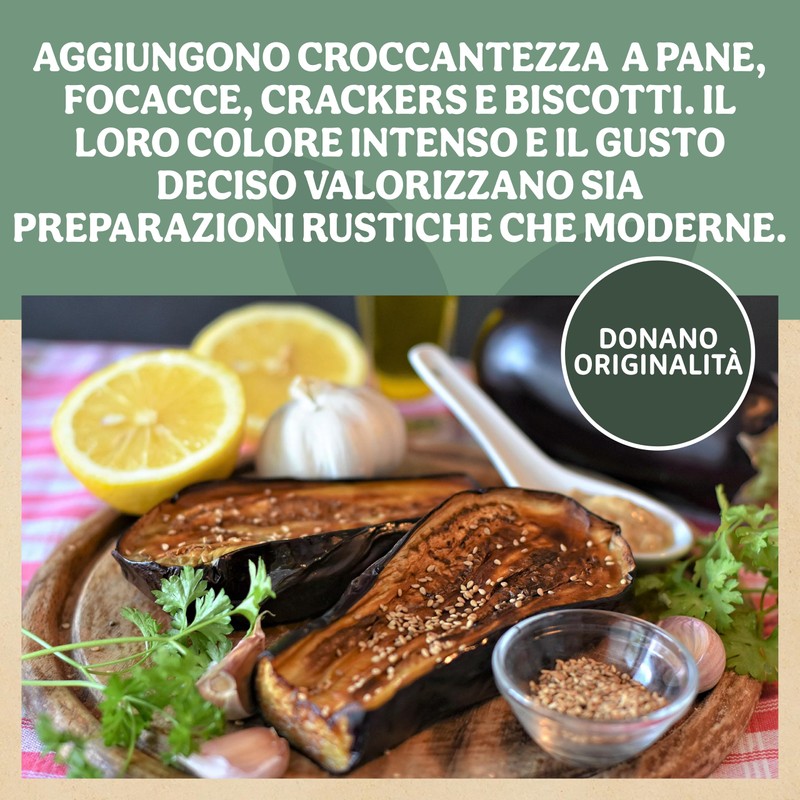 Probios Semi di sesamo biologici - Ricchi di fibre e