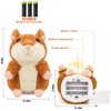 Qrooper Talking Hamster - Stuffed Animals Toy for Kids 2