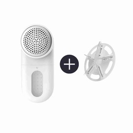 Lint Remover Set USB Charging 90min Endurance 0.35mm Knife Small Brush Cloth Protect Low Noise Cut Machine Fabrics Fuzz Shaver with Cutter Replacement Head