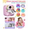 Kids Camera Instant Print, Christmas Birthday Gifts for 3 4