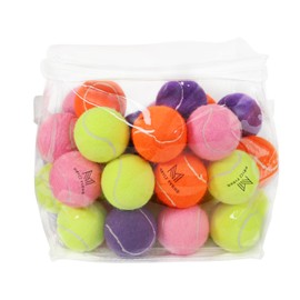 MRYCZ FYRHD 40 Pack Tennis Balls, Advanced Training Tennis Balls, Tennis Balls for Dogs, Bulk Tennis Balls for Practice with Mesh Bag for Easy Transport, Good for Beginner Training Ball