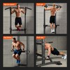 SogesPower Power Tower Dip Station Pull Up Bar for Home