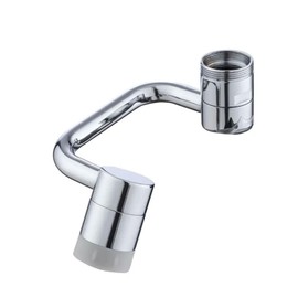 1PCS Rotating Faucet Extender – Universal rotatable faucet Solid Brass Splash Filter with Full 1080° Swivel – Dual-Function 2-Mode Spray Sink Attachment for Kitchen/Bathroom