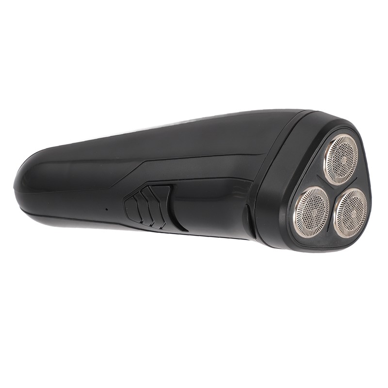 Electric Beard Trimmer 3 Floating Heads Rechargeable Precise Cutting Cordless