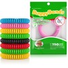 BuggyBands 24 Pack Mosquito Repellent Bracelets, Individually Wrapped Repellent Wristbands,