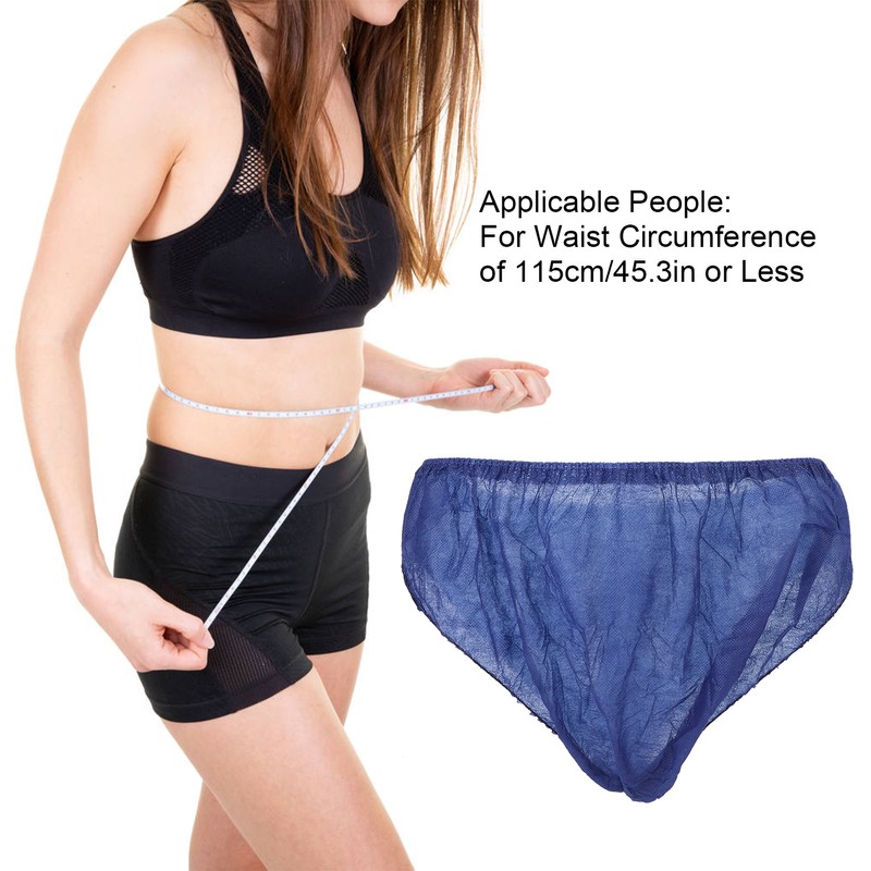 50pcs Disposable Underwear Multipurpose Disposable Handy Briefs for Travel Hospital