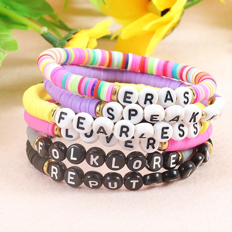 5PCS Friendship Bracelets, Wrist Bracelets, Concert Fan Wrist Bracelet, Bohemian